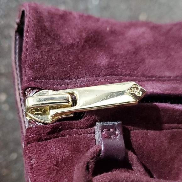 SAM EDELMAN ASHER SUEDE PEEP TOE HEELS SIZE 9 4 INCH HEELS GLADIATOR - Picture 6 of 13